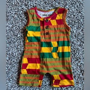 Ade + Ayo Sized 3-6 Months Shorty Romper